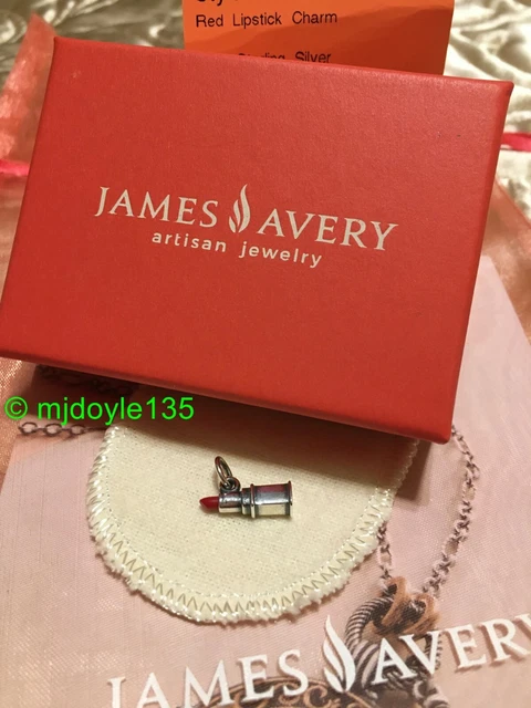 James avery on sale red lipstick charm