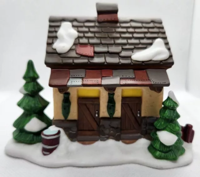 Dept 56 Heritage Village "Tending The New Calves" Village House Mini