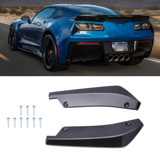 For Chevrolet Rear Bumper Diffuser Fender Skirt Lip Splitter Canard Protector