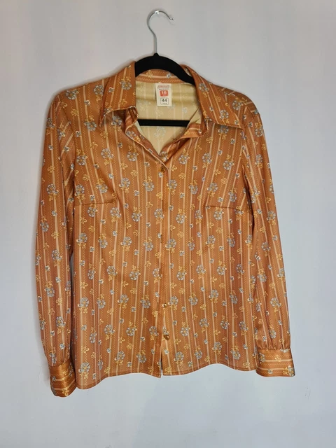 Camicia vintage anni '70 St Michael taglia 16 adatta 12-14