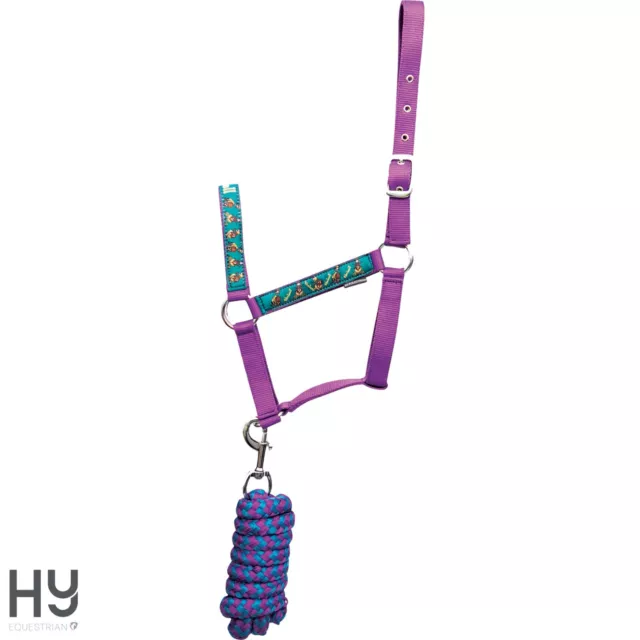 Head Collar & Lead Rope Set  Thelwell Collection Pony Friends by Hy Equestrian