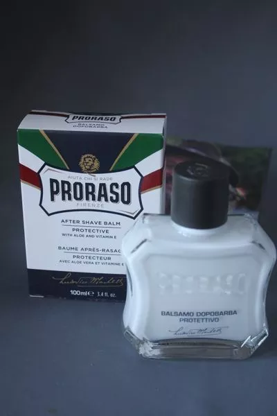 Proraso After Shave Balm blue Protective Gesichtsbalsam mit Aloe Vera 100ml