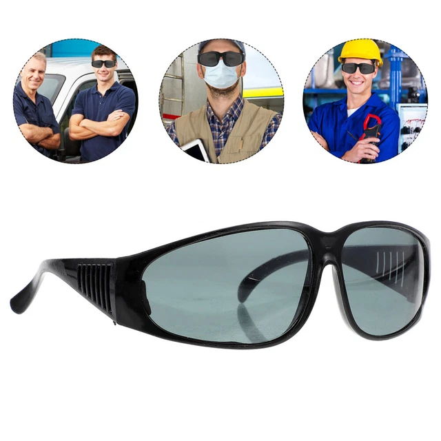 6 Pairs Gas Welding Goggles Polycarbonate Lens Work Eye Protector Eyewear