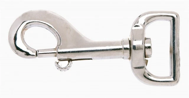 Campbell T7610102 Steel 80 lbs. Capacity End Bolt Snap 1 in. (Pack of 10)