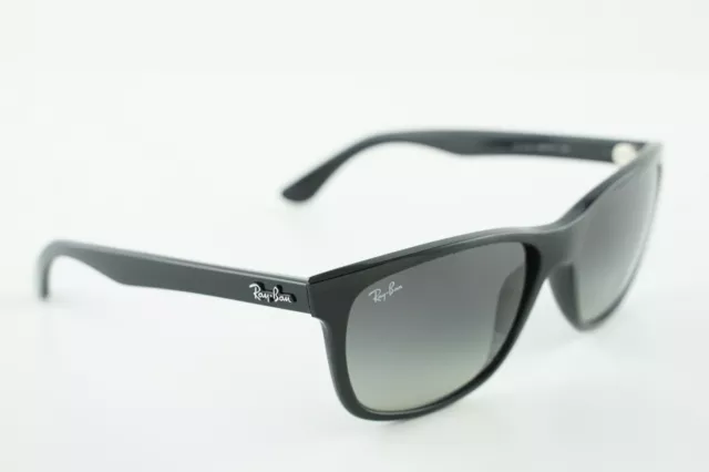 RB 4181 601/71 RayBan Polished Black/Grey Gradient Sunglasses