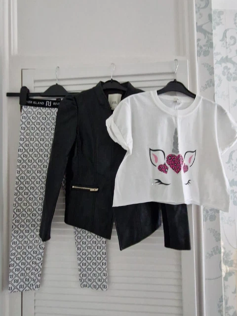 Abito per ragazze River Island età 7-8 condizioni immacolate