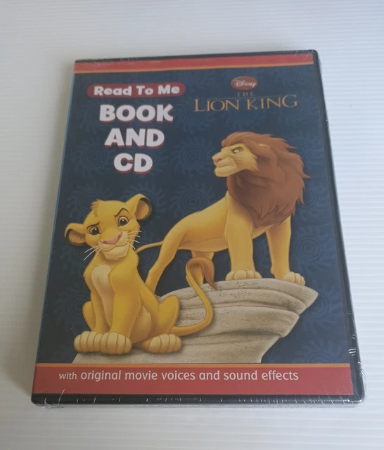 The lion king read to me book and cd 2010 new sealed disney 9 99