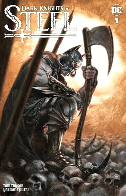 DARK KNIGHTS OF STEEL #1 (NM) DELL'OTTO Trade Exclusive LE 3000 DC Batman