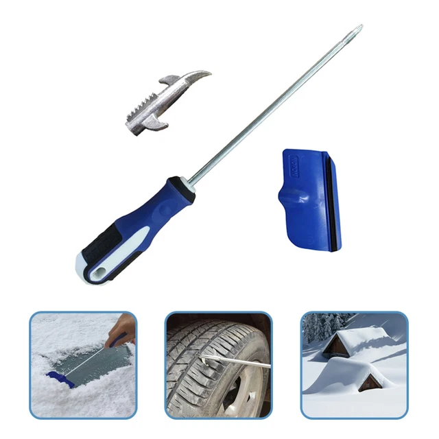 Spazzola neve auto strumenti rimozione pneumatici finestrino auto spazzaneve
