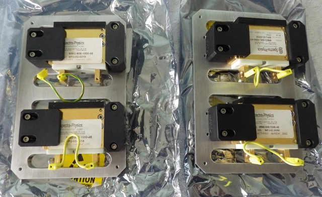 4 Spectra Physics Quasi Continuous Wave QCW laser diode array 1KW 14 bar mounted