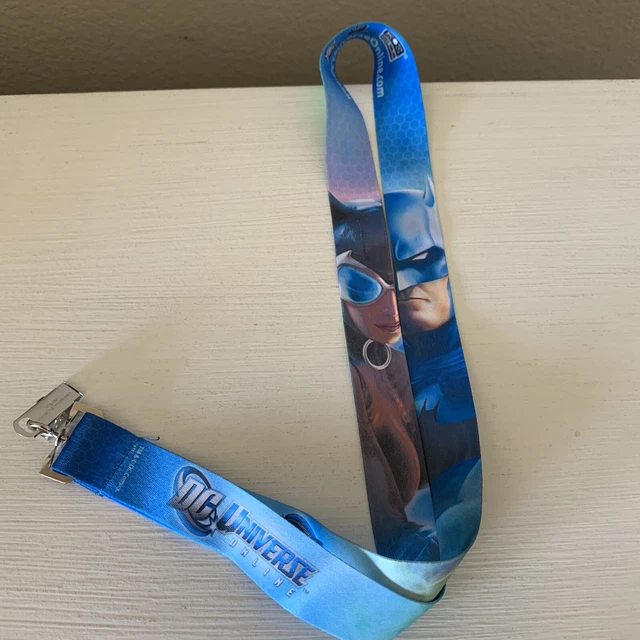 DC UNIVERSE ONLINE Official NEW Lanyard Batman Green Lantern Catwoman Sinestro DC UNIVERSE ONLINE Official NEW Lanyard Batman Green Lantern Catwoman Sinestro