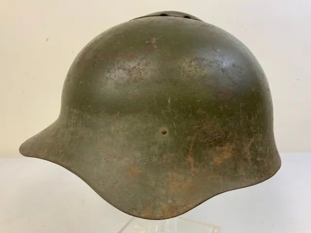 EARLY WWII USSR SOVIET RUSSIAN M36 SSh-36 STEEL HELMET COMPLETE WITH LINER 2