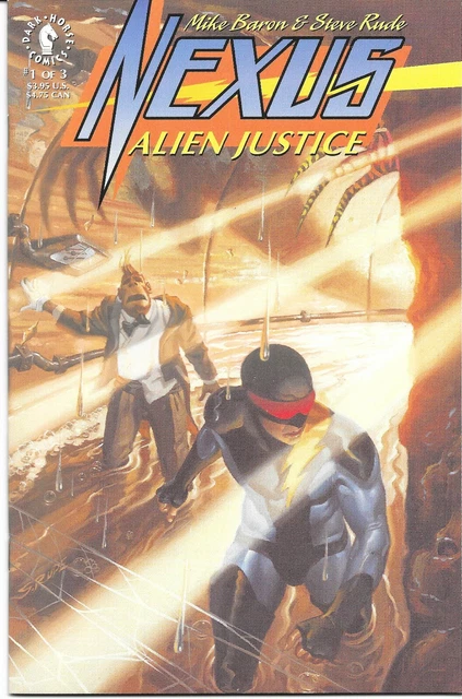 Complete Set Nexus Alien Justice #1-#3 Liberator #1-#4 VF/NM FZ
