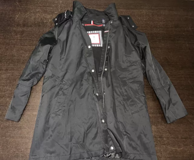 tommy hilfiger mens Long Rain Coat large