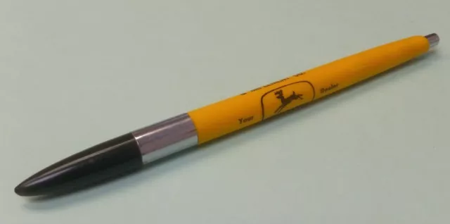 Vintage Ritepoint Ball Point Pen John Deere, Chillicothe Tractor and Implement