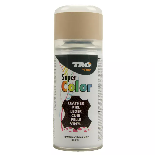 TRG Lederfarbspray hell beige 150ml Dose Lederfarbe 354/25