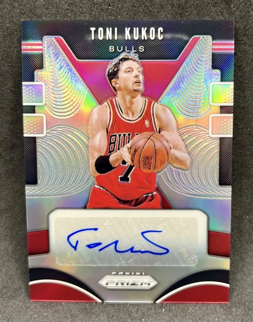 レア！】Toni Kukoc 2019-20 Panini Select Tye Die /25枚限定 直筆 