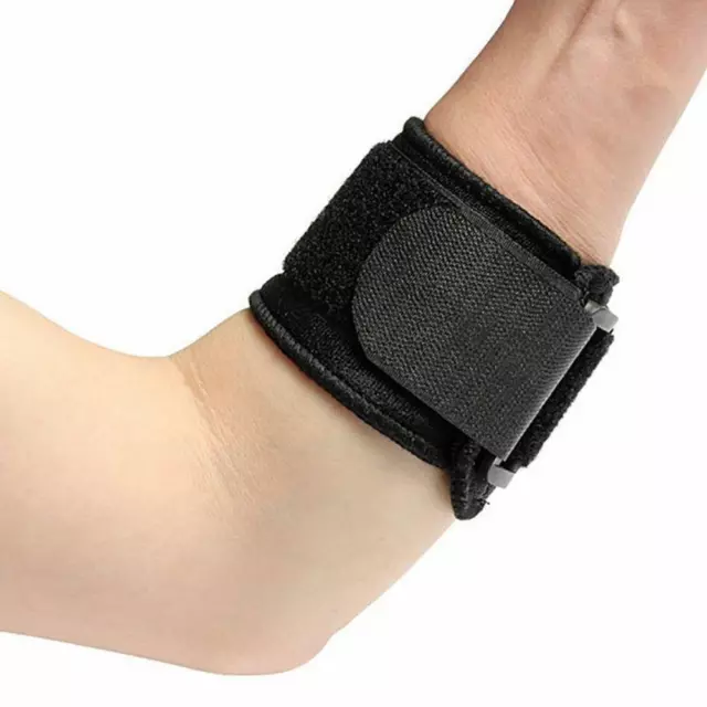 Adjustable Elbow Support Brace Strap Tennis Golf Sport Forearm-Bandage Y9V2