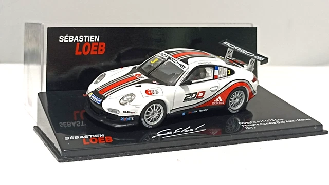 Modèle Réduit Porsche 911 GT3 Cup Asia Macao 2013 - Sébastien Loeb - Altaya / IXO 1:43 - Neuf