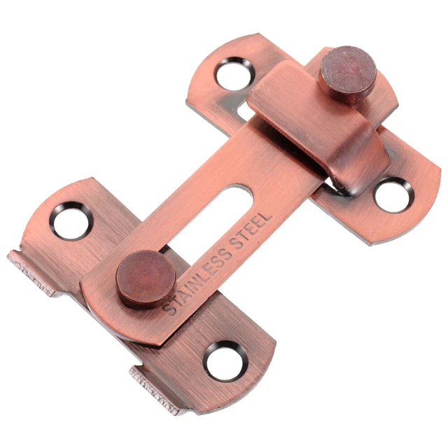 2 Sets Heavy Duty Privacy Gate Latches Stainless Steel Door Lock sliding barn do