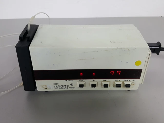 LKB Microperpex Peristaltic Pump Model 2132 PN 30 01 1880 Lab
