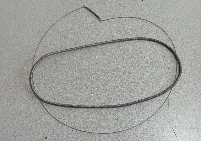 Paire Ressort Métal Câble Maintien Manchett Soufflet lave-linge Indesit IWC6125S