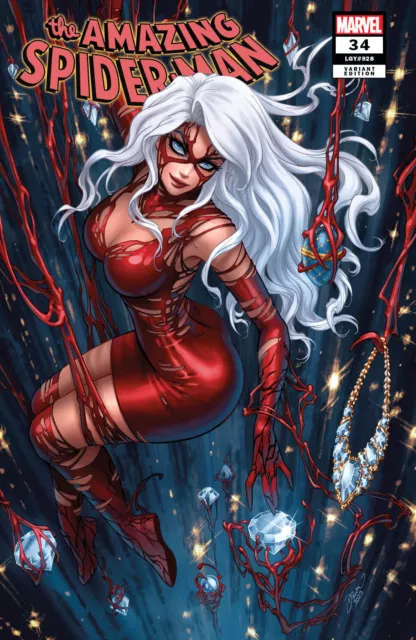 AMAZING SPIDER-MAN #34 (DAWN MCTEIGUE EXCLUSIVE VARIANT) COMIC BOOK ~ Marvel