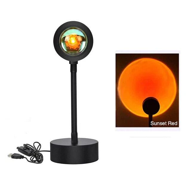 Lampe Sunset Lampe – Ambiance Coucher De Soleil Pour Une Chambre Cosy (Crépuscule Lampe)