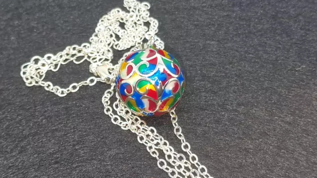 Magnifique Bola De Grossesse* Sautoir* Collier * Bijoux * Bille Sonore