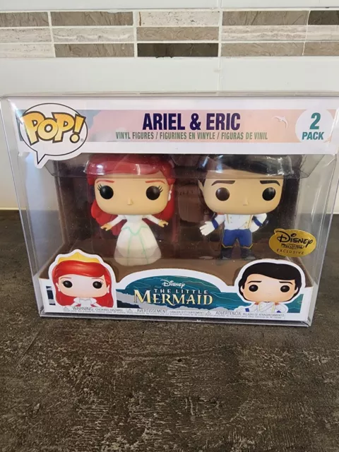 Funko Pop! The Little Mermaid Disney Treasures - Ariel & Eric 2 Pack Wedding Box