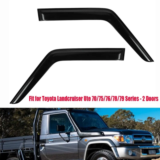 Voron Glass in-Channel Extra Durable Rain Guards for Toyota Highlander 2020-2024, Window Deflectors, Vent Window Visors, 4 Pieces - 200443