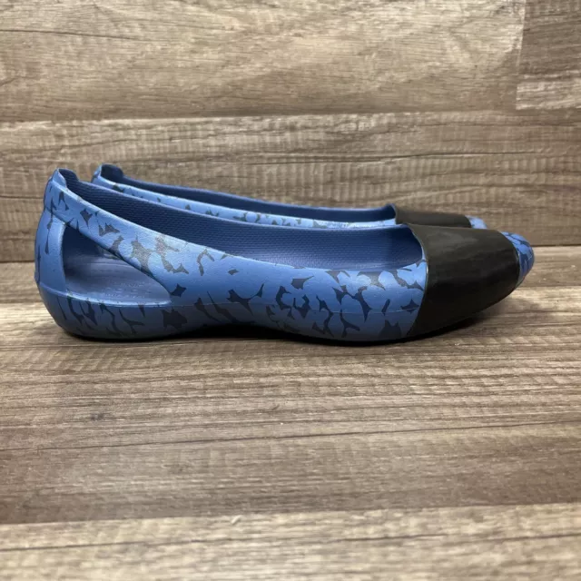 Women's crocs on sale sienna shiny flat