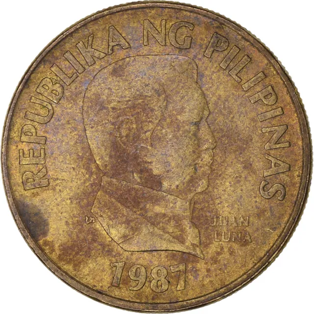 [#1405951] Coin, Philippines, 25 Sentimos, 1987