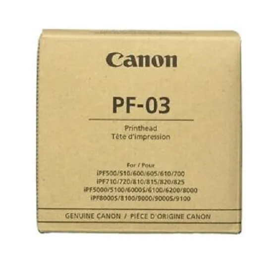 Original Print Head Canon PF-03 Ipf 510 610 650 655 710 750 8000 8100 Printhead