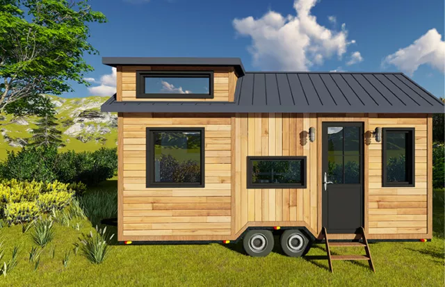 Tiny House   L19'.6" X W7'2" Catalog - Safe Room Designs