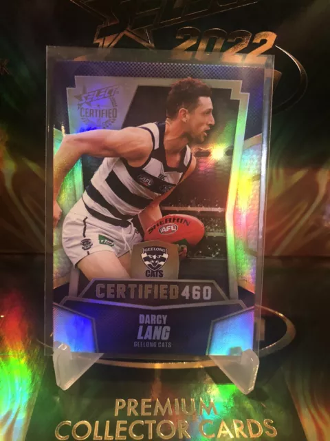 2016 AFL CERTIFIED SERIES CERTIFIED 460 C83 Darcy Lang GEELONG 062/460