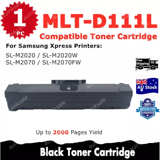 1x Non-OEM MLT-D111L MLT D111L D111S Toner for Samsung SL M2020  M2020W M2070