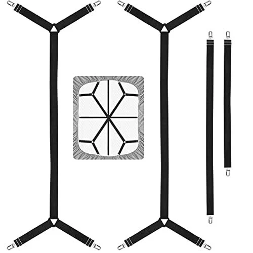 Bed Sheet Holder Strapsmattress Cover Clips To Hold Sheets In Place Adjustable B
