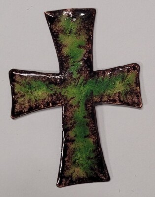 Decorazione da parete in acciaio con croce di Malta 15 x 15 cm 