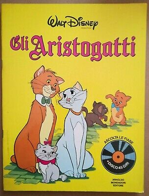 Walt Disney Gli Aristogatti Mondadori 1983 Favole Classici Infanzia