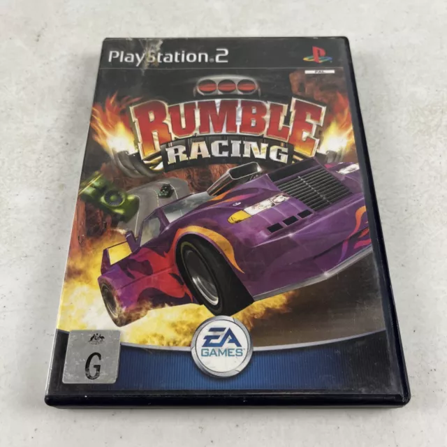 RUMBLE RACING SONY PlayStation 2 PS2 Game Complete Manual 45.00