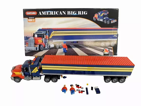 Oxford American Big Rig For Ages 6+ Retro Partially Assembled - Charity Listing