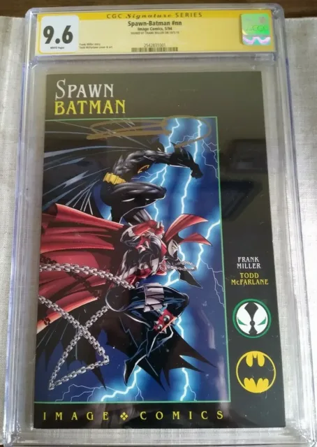 Spawn Batman 1994 DC IMAGE Crossover CGC SS 9.6 Frank Miller