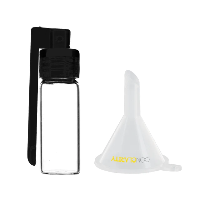 Premium 1.5g Black Mixing Tool e-Snuff Spice and Sweetener Storage Bullet