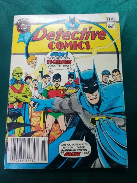 DC Blue Ribbon Digest - #30 - Detective Comics -DC Comics  1982 - FN+