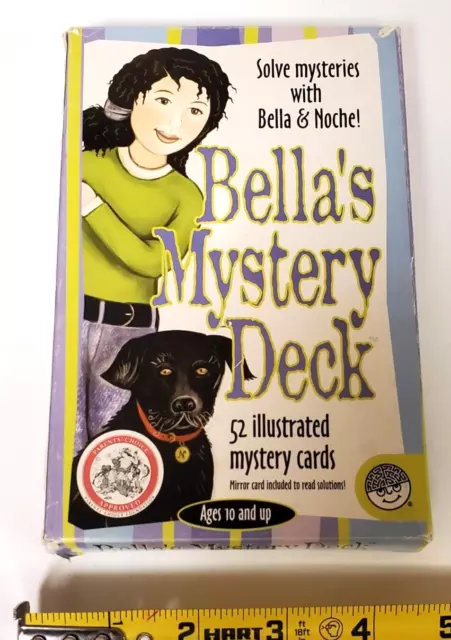 Bella's Mystery Deck Mindware 52 Illustrated Cards & mirror Bella & Noche