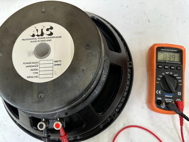 ATC PA75-314 12" Speaker 300 Watts at 4 Ohms - From EAW KF300 Cabinet #2 ATC PA75-314 12" Speaker 300 Watts at 4 Ohms - From EAW KF300 Cabinet #2