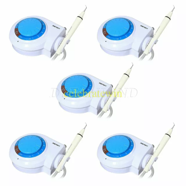 5 Packs Dental Electric Ultrasonic Scaler Teeth Cleaner fit EMS Tips