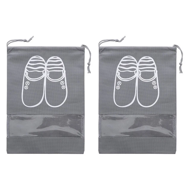 20 stücke Transparente Schuhe Tuch Aufbewahrungstaschen Taschen Wasserdichte Tuc