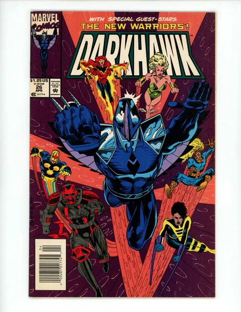 Darkhawk #26 1993 Danny Fingeroth Tod Smith Marvel Comic Book
